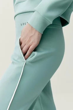 Born Living Yoga Agda Jogger Jade Cinza/Branco Off bege New