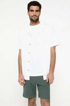 Milano Bermuda Aspeto Linho. Outlet