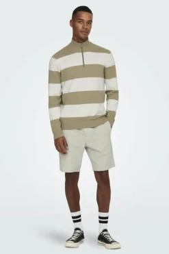 Only & Sons Bermuda casual cinzento Outlet