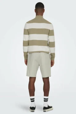 Only & Sons Bermuda casual cinzento Outlet