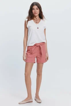 Milano Bermuda com cinto Clearance