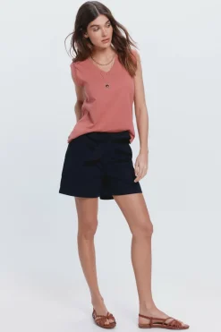 Milano Bermuda com cinto Clearance