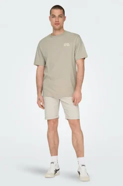 Only & Sons Bermuda denim cru New