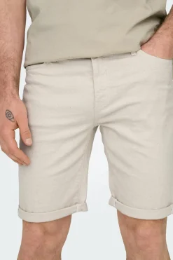 Only & Sons Bermuda denim cru New