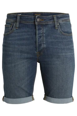 Jack & Jones PLUS Bermuda denim clássica Plus azul Clearance