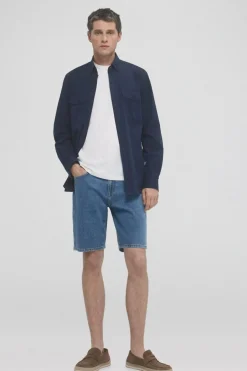 Pedro del Hierro Bermuda ganga superleves Azul Hot