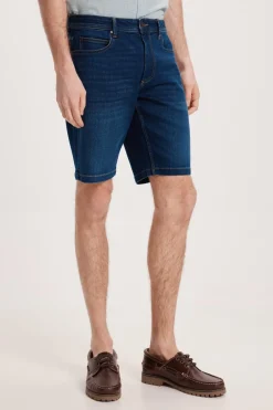 Pedro del Hierro Bermuda PDH Jeans Slim Azul Sale