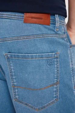 Pedro del Hierro Bermuda PDH Jeans Slim Azul Fashion