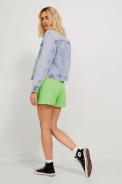 Jack & Jones Bermuda pliegue de tiro alto Fashion