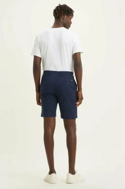 Dockers Bermudas básicas fit-slim Azul Fashion