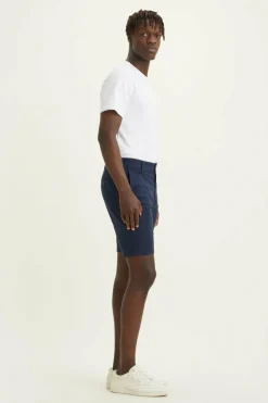 Dockers Bermudas básicas fit-slim Azul Fashion