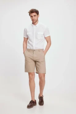 Milano Bermudas básicas lisas Clearance
