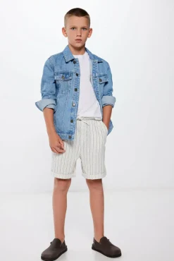 Springfield Kids Bermudas estrutura menino bege Clearance