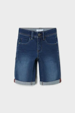Name it Bermudas jeans menino azul New