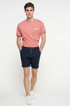 Only & Sons Bermudas linho azul New