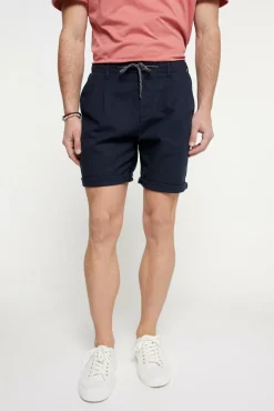 Only & Sons Bermudas linho azul New