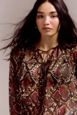Slowlove Blusa cintado = entallado Granada Online