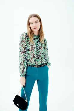 Caroll Blusa Cinzia Verde Hot