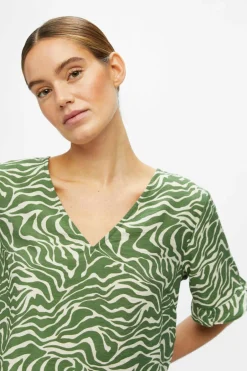 Object Blusa com mangas de folhos Hot