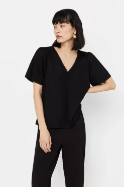 Cortefiel Blusa conforto rendilhados Fashion