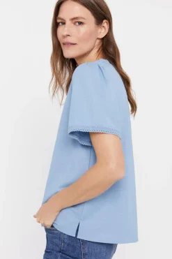 Cortefiel Blusa conforto rendilhados Fashion