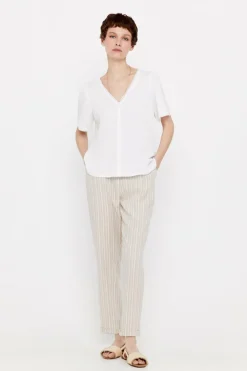 Cortefiel Blusa conforto rendilhados Fashion