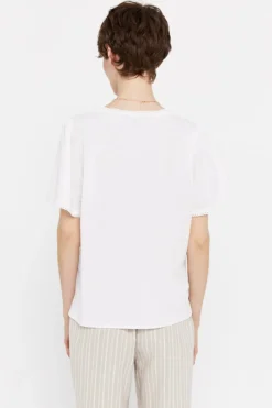 Cortefiel Blusa conforto rendilhados Fashion