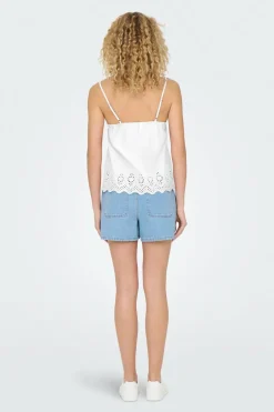 Only Blusa de alças com regular fit Discount