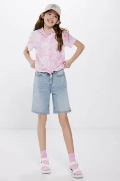 Springfield Kids Blusa de flores para menina rosa Best