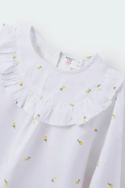 Springfield Kids Blusa de flores para menina branco Online