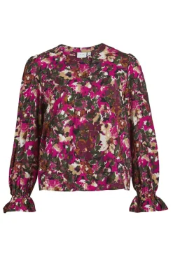 Vila Blusa de manga comprida Preto Outlet