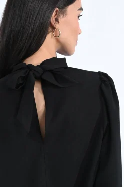 Molly Bracken Blusa de manga comprida com laçada Best
