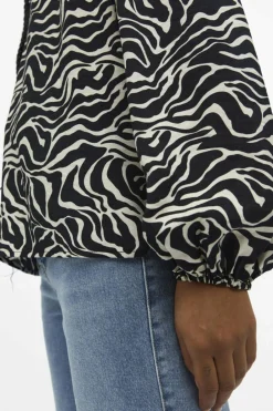 Object Blusa Ecovero balão Preto Sale
