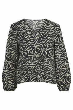 Object Blusa Ecovero balão Preto Sale