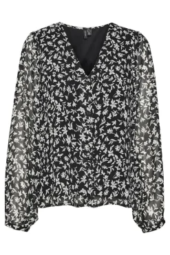 Vero Moda Blusa estampada de manga comprida Best