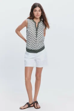 Milano Blusa estampada fluida Fashion
