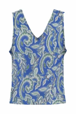 Only Blusa estampada sem mangas Outlet