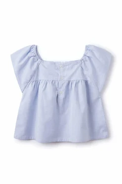 Springfield Kids Blusa riscas brancas menina azul New