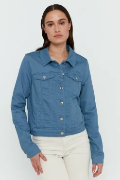 Vero Moda Blusão curto de denim New