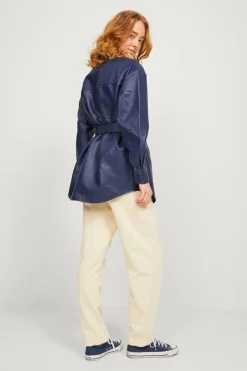 Jack & Jones Blusão polipele com cinto Sale