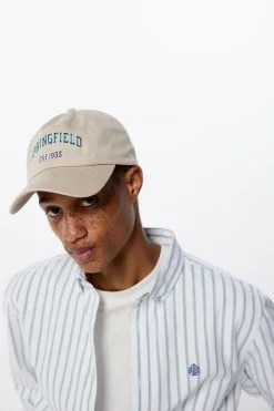 Springfield Boné logo bordado branco Sale