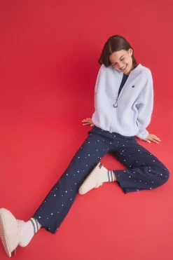 HI&BYE borrego bomber Sweatshirt azul Hot