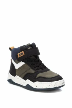 Xti Bota Casual Menino com Renda e Velcro Caqui escuro Clearance