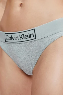 Calvin Klein Braga tiro medio cinzento Clearance