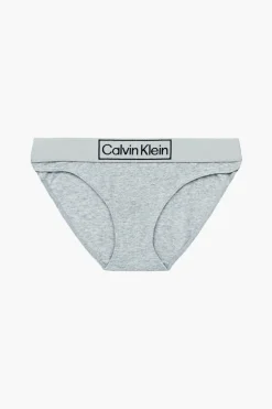 Calvin Klein Braga tiro medio cinzento Clearance