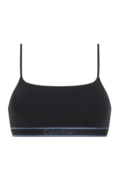 Calvin Klein bralette com logo CK preto Sale