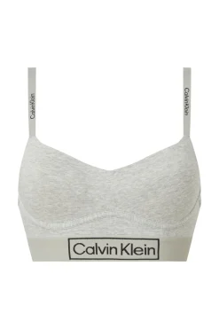 Calvin Klein Bralette tirantes finos espalda abierta cinzento Best