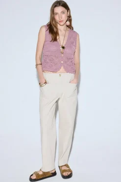 Slowlove Calça cargo larga New