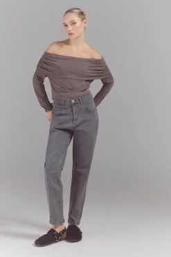 Slowlove Calça Cores Cenoura Clearance