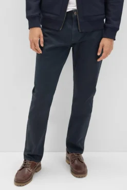 Cortefiel Calças 5 bolsos cor regular fit Sale
